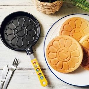 Takashi Murakami Flower design Frying pan NIB